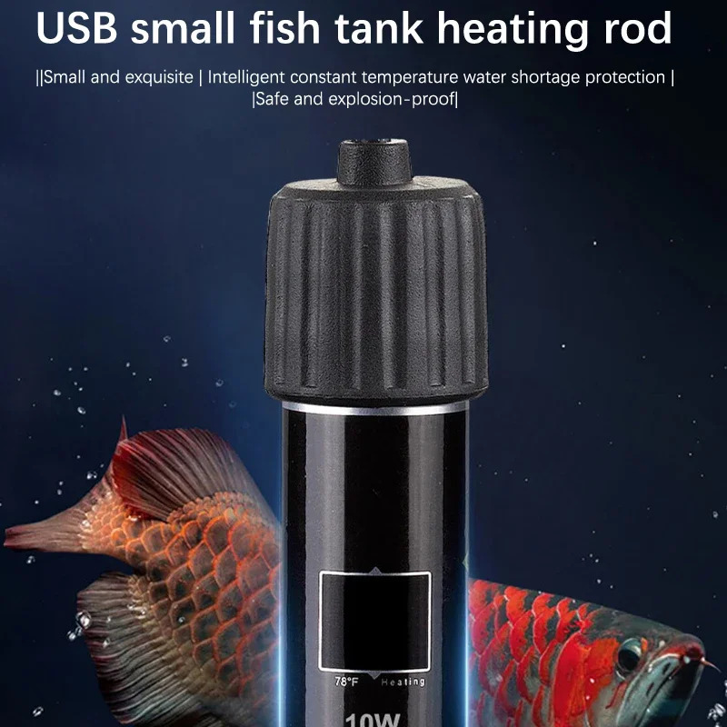 Marine Aquarium Heater - Varilla Calefactora USB Mini para Acuario,