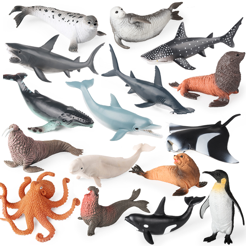 Aquarium Marine Blue - Oenux Nuevo Juguete de Animales Marinos