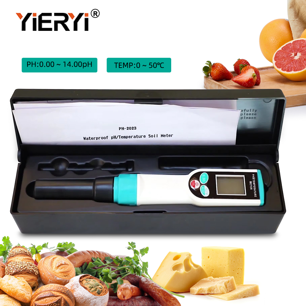 Marine Aquarium Water Analyzer - Medidor de pH digital Yieryi 0.00-14.00,