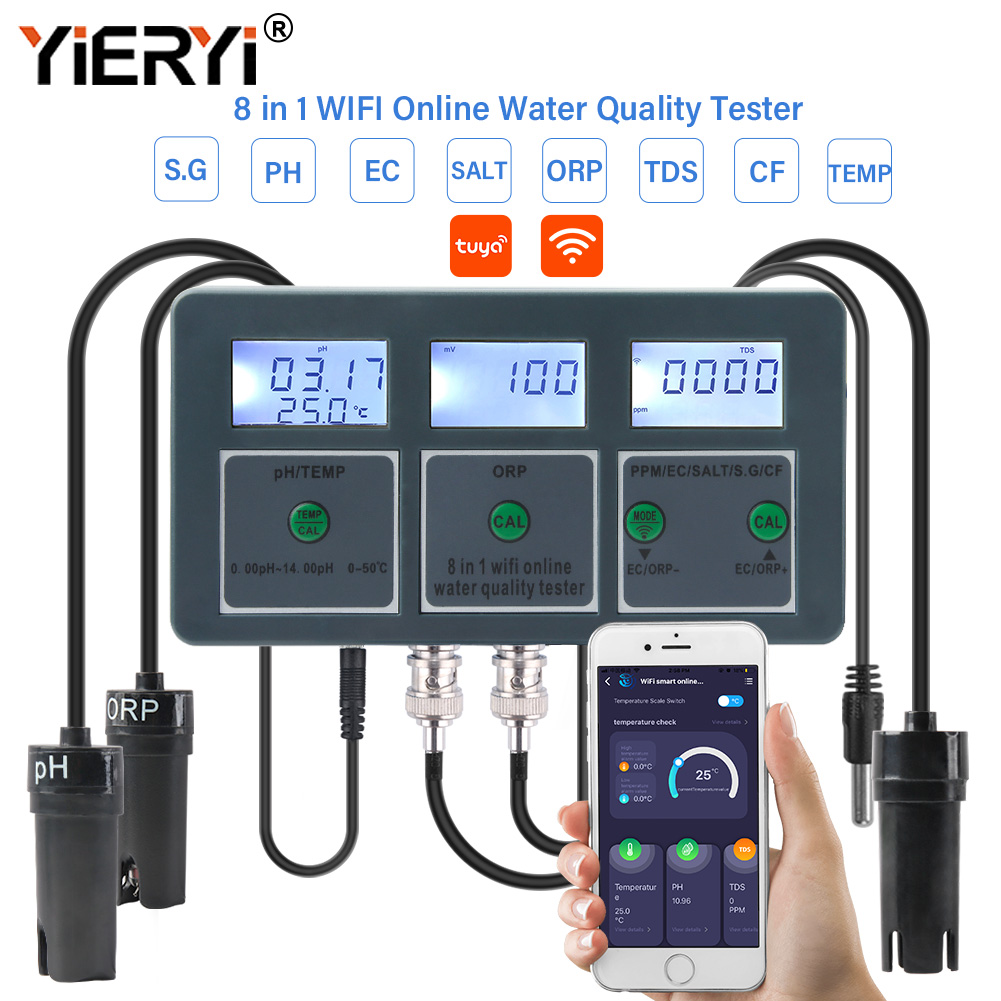 Marine Aquarium Water Analyzer - Monitor de Calidad del Agua para