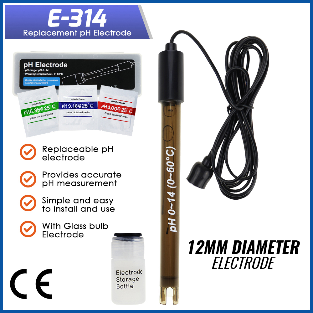 Marine Aquarium Water Analyzer - Medidor de Ph, sonda de PH