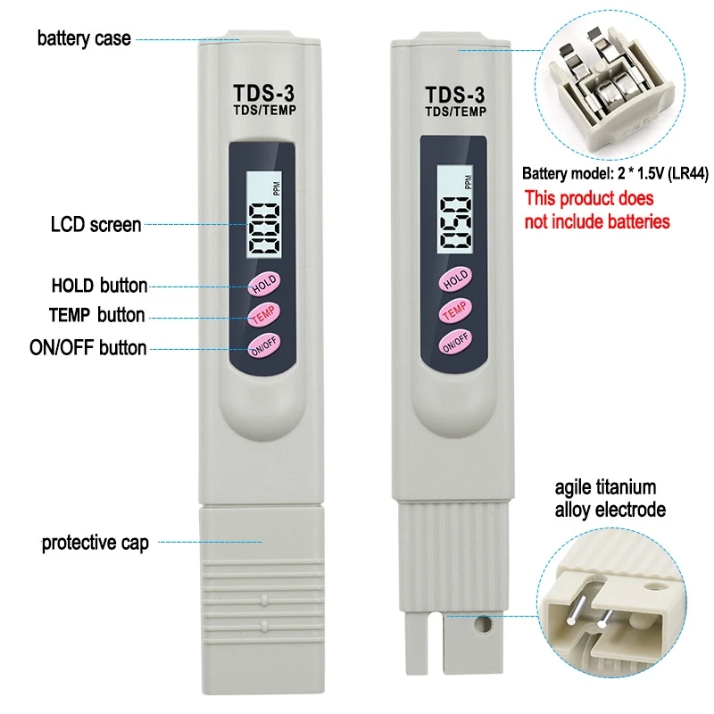 Probador de Calidad del Agua T - Marine Aquarium Water Analyzer reseña y precio