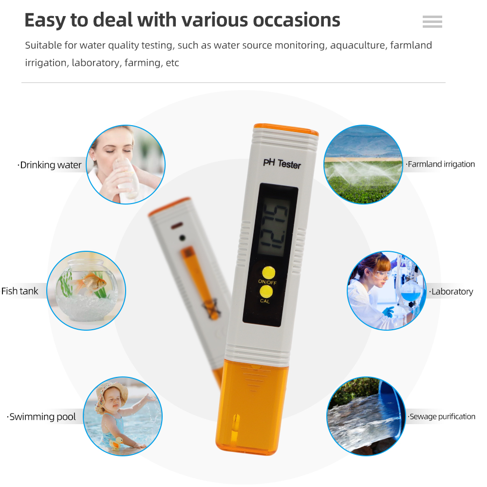 Medidor de pH Digital Tipo Plu - Marine Aquarium Water Analyzer reseña y precio
