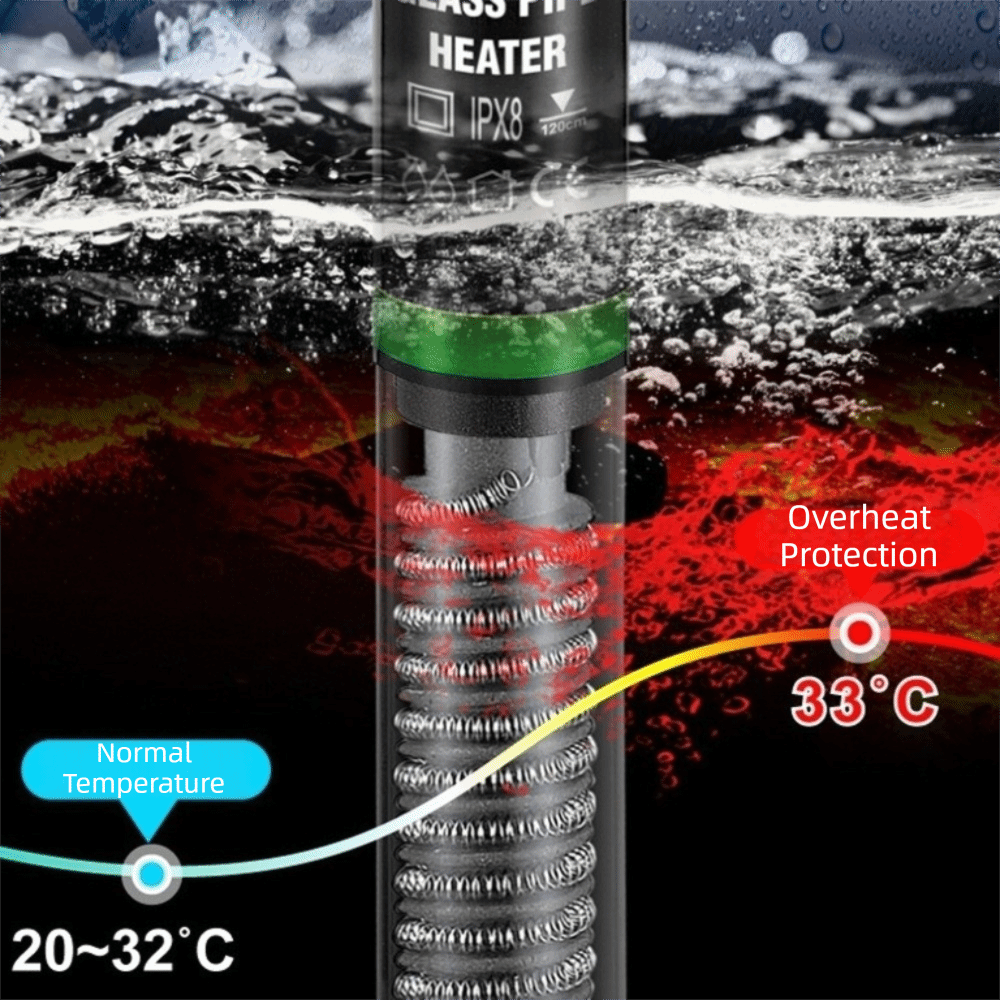 Calentador Sumergible para Acu - Marine Aquarium Heater reseña y precio