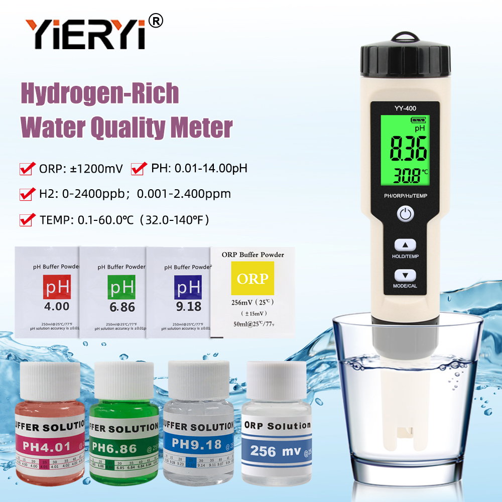 Medidor digital 4 en 1 Yieryi  - Marine Aquarium Water Analyzer reseña y precio