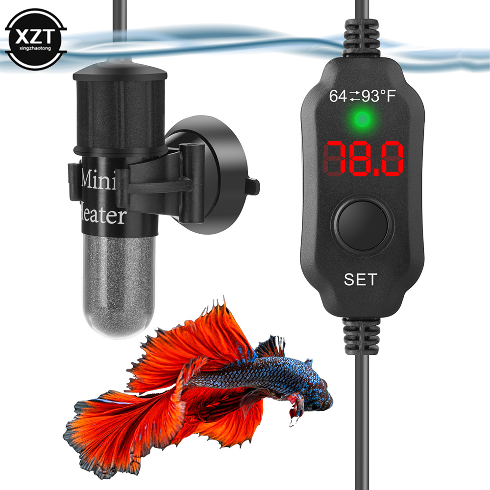 Mini varilla calefactora para  - Marine Aquarium Heater reseña y precio