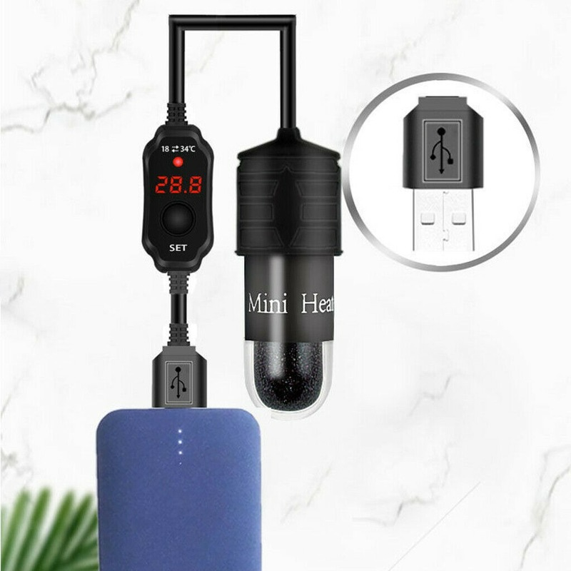 Mini calentador de tanque de p - Marine Aquarium Heater reseña y precio