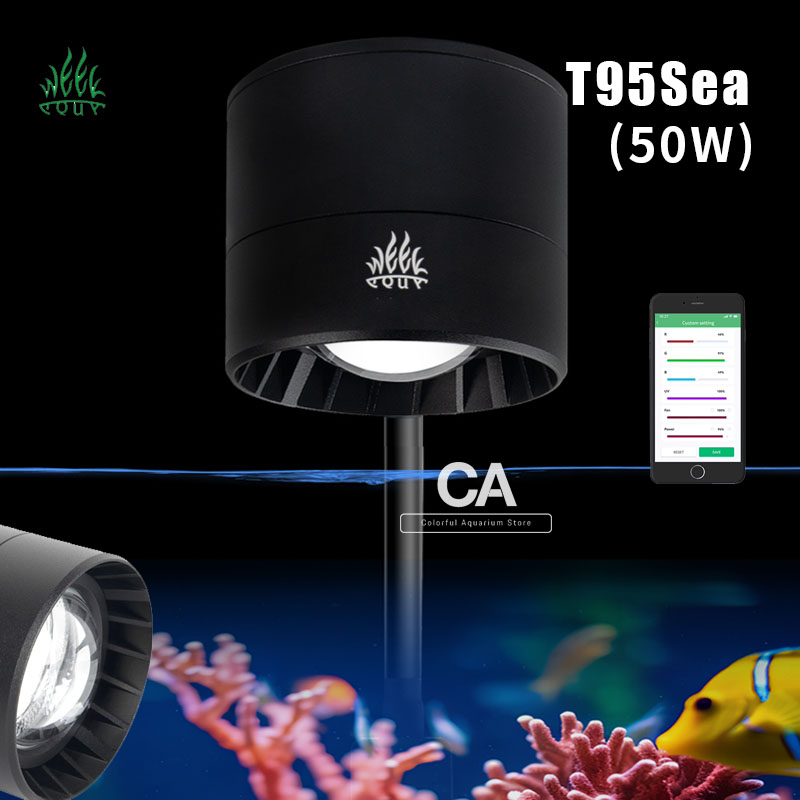 WEEK AQUA Fabricantes de Lámpa - Aquarium Marine Blue reseña y precio