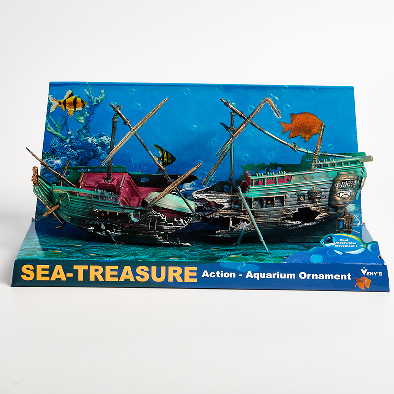 Adorno de resina para barco pi - Aquarium Marina reseña y precio