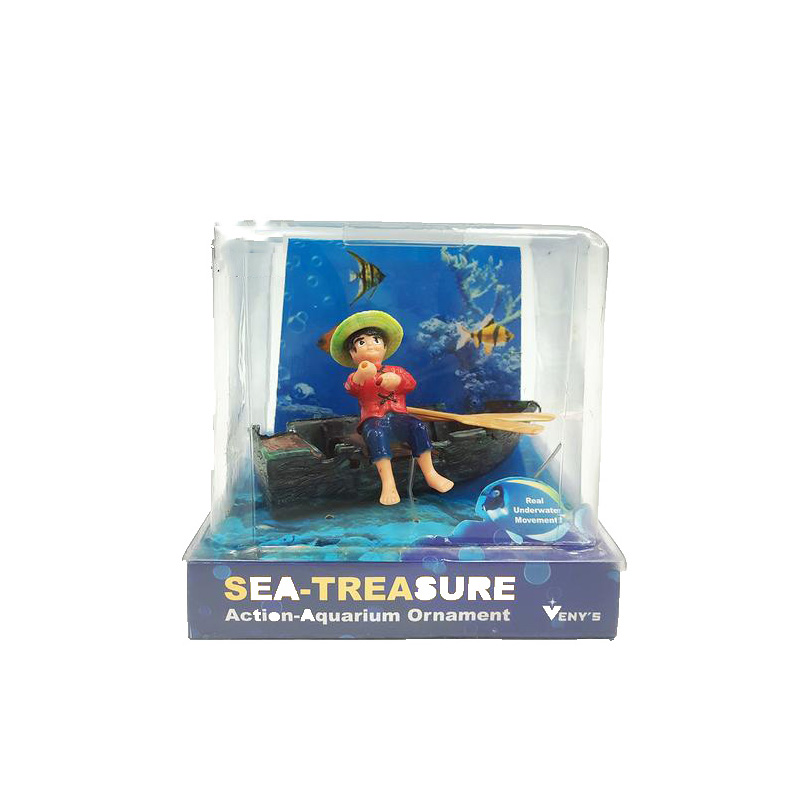 Decoración de acuario caliente - Aquarium Marina reseña y precio