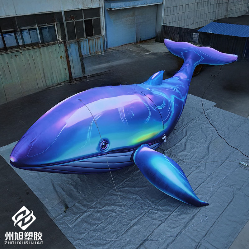 Ballena azul inflable, utiliza - Aquarium Marine Blue reseña y precio