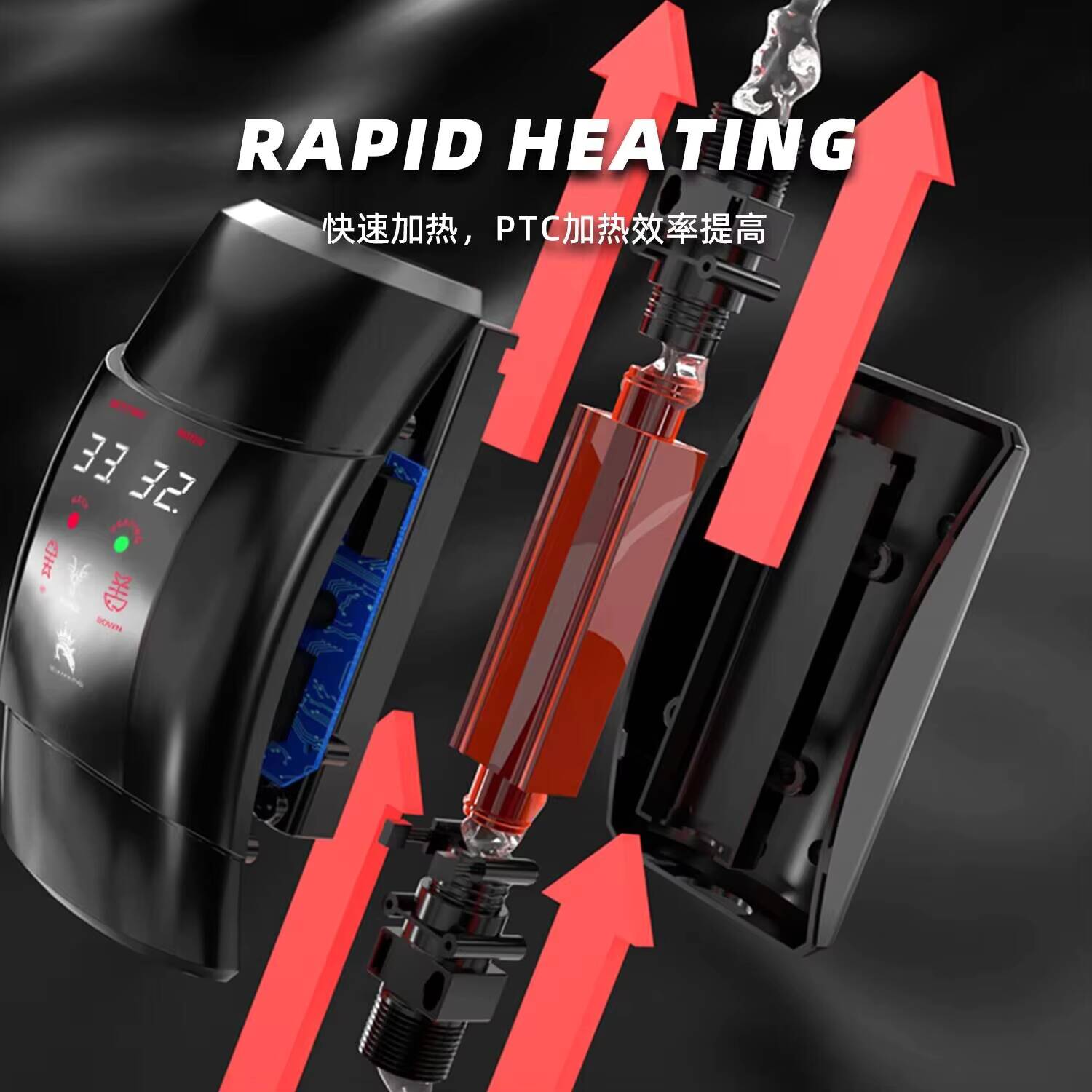 Varilla calefactora externa de - Marine Aquarium Heater reseña y precio