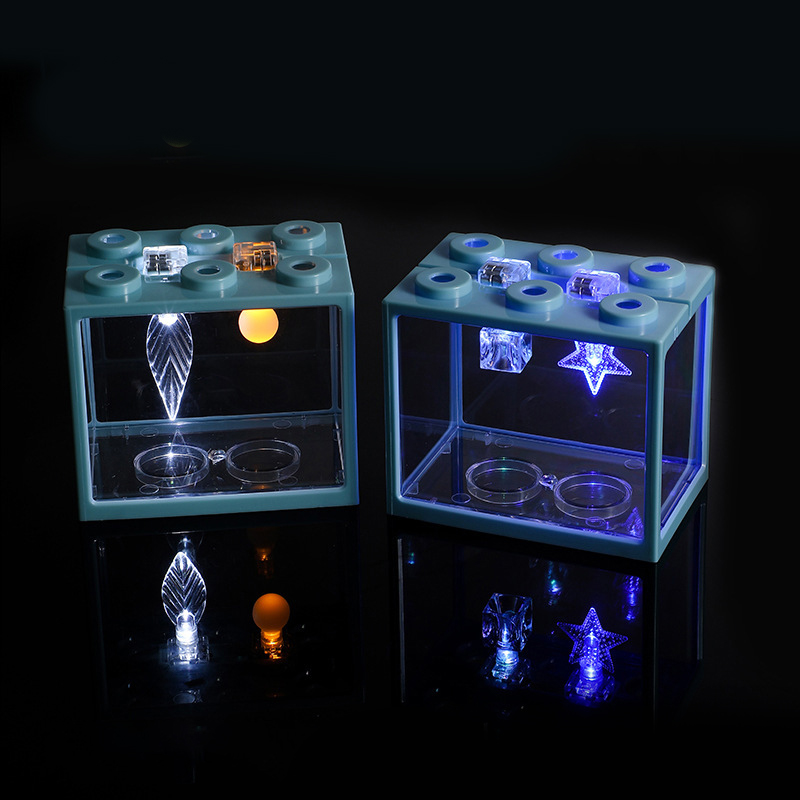 Mini tanque de peces para masc - Aquarium Marina reseña y precio
