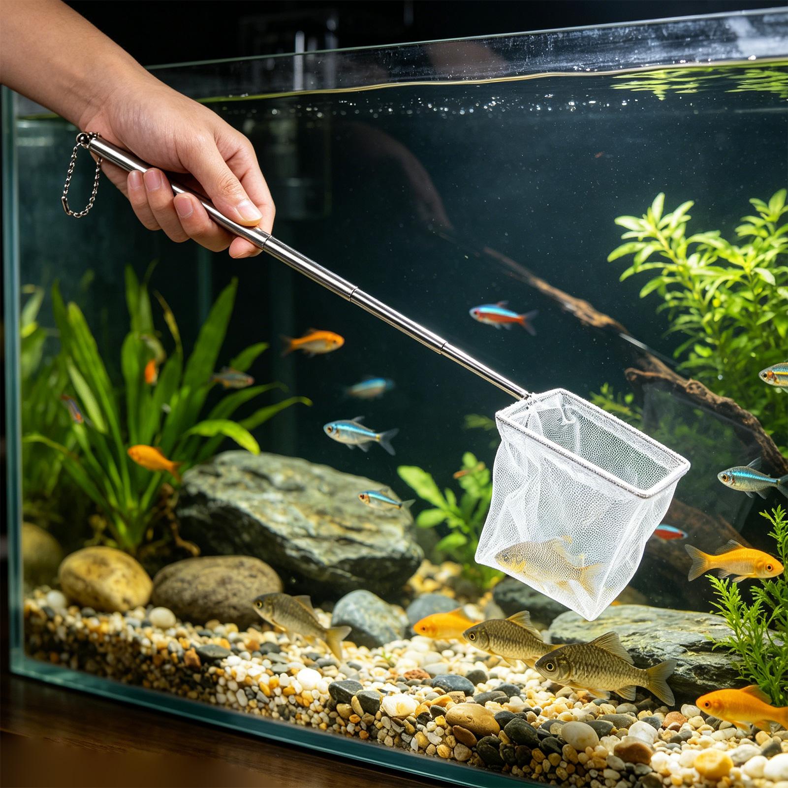 Juego de 2 Redes de Pesca Pequ - Aquarium Marina reseña y precio