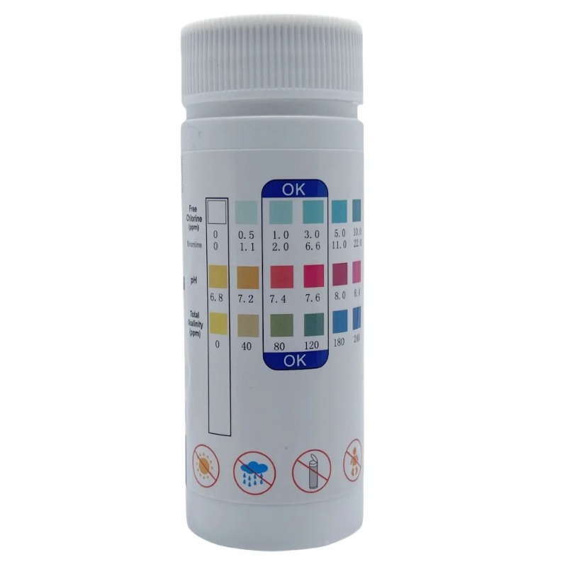 Tiras Reactivas de Cloro y pH  - Marine Aquarium Water Analyzer reseña y precio