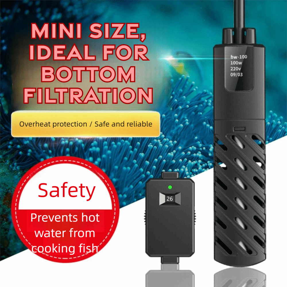 Calentador Sumergible para Acu - Marine Aquarium Heater reseña y precio